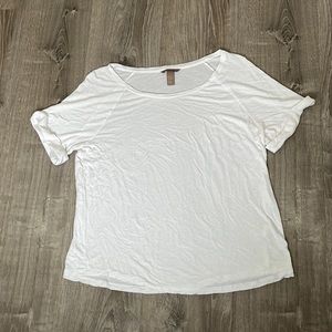 Soft white tee shirt